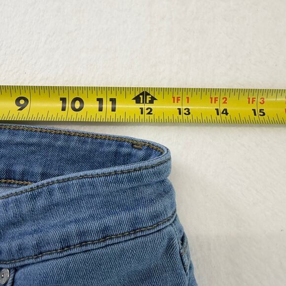 Joe's Jeans Women's Light Wash Blue Denim Jeans Size 27 Raw Hem Skinny Fit - Picture 6 of 7